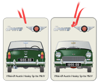 Austin Healey Sprite MkIV 1966-69 Air Freshener
